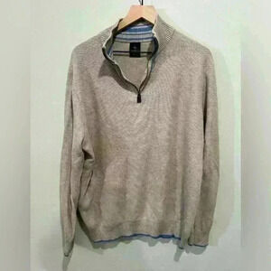 Tailorbyrd quarter zip pull over size XL